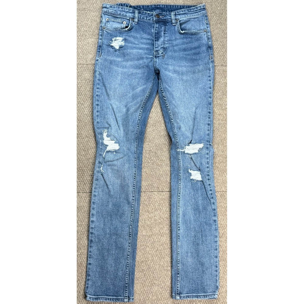 Ksubi Chitch Runaway Ripped Embroidered‎ Women's Denim Jeans Size 30